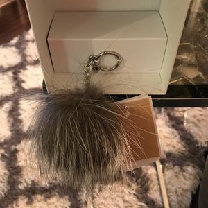 Michael Kors Pom Pom key ring